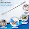 A2Z Scilab Lab Spatula Double Ended Spoon & Scoop Ends 9 Stainless Steel A2Z-ZR954 - alternate 3